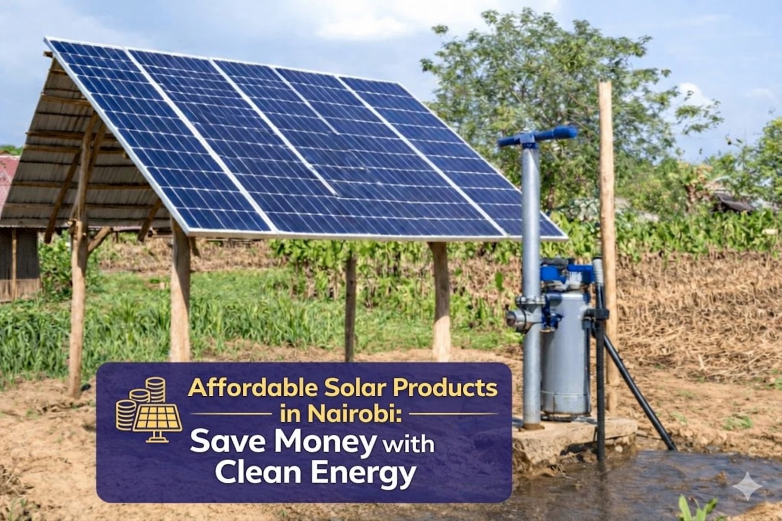 Affordable Solar Products in Nairobi: Save Money with Clean Energy