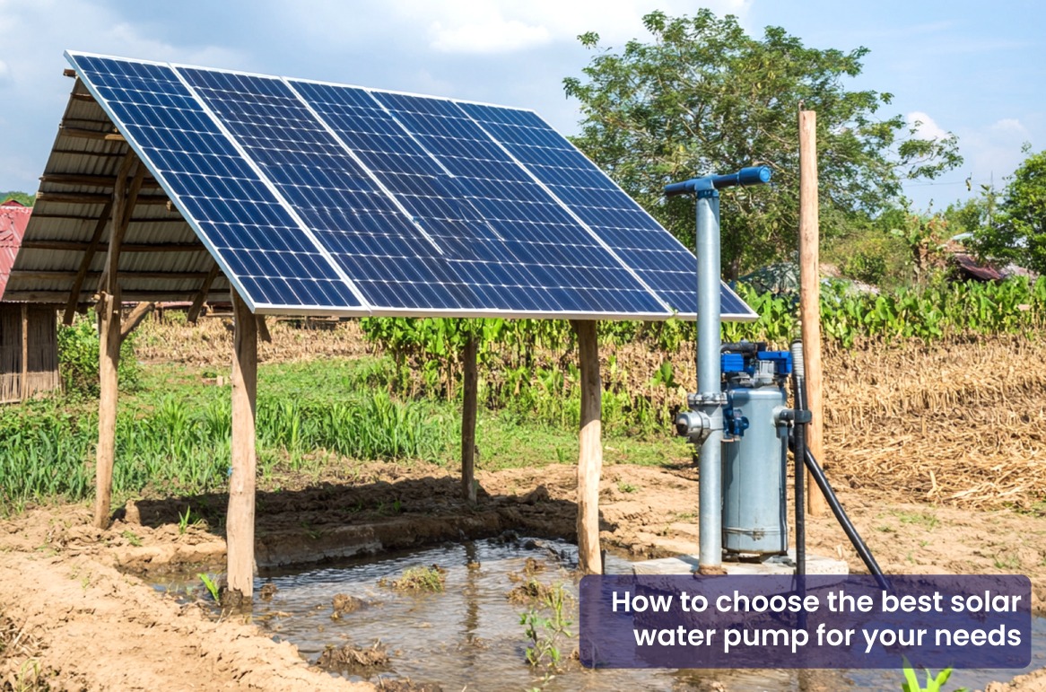 How to Choose the Best Solar Water Pump for Your Needs
