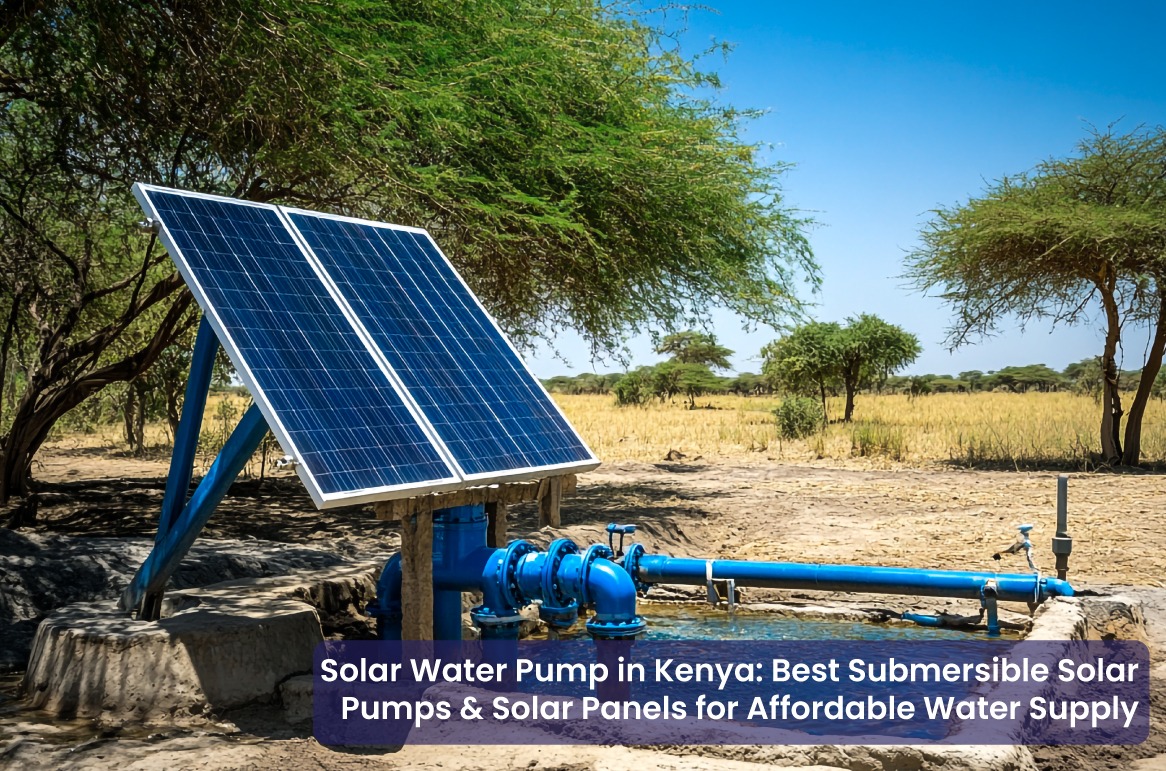 Solar Water Pump in Kenya: Best Submersible Solar Pumps & Solar Panels for Affordable Water Supply